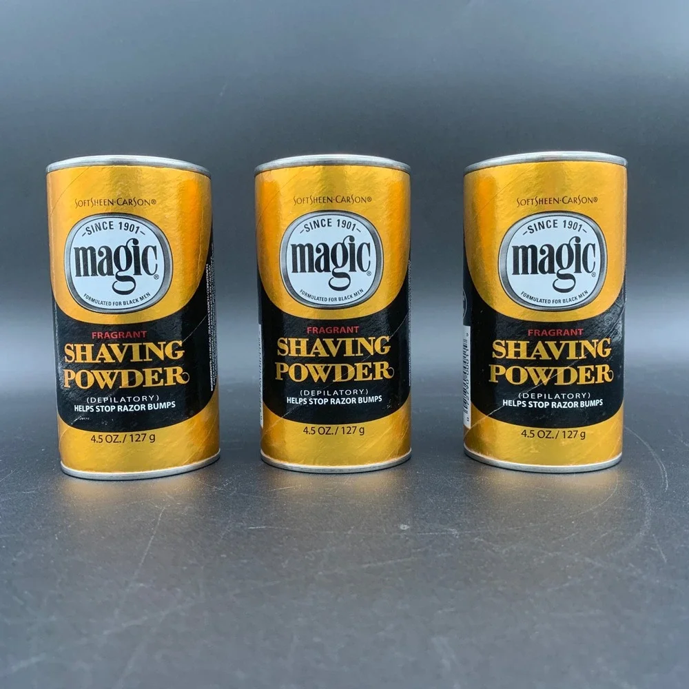 SoftSheen-Carson Magic Fragrant Shaving Powder 4.5oz Depilatory 3 Pack